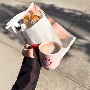 Glossier Three Eyed Smiley Mug